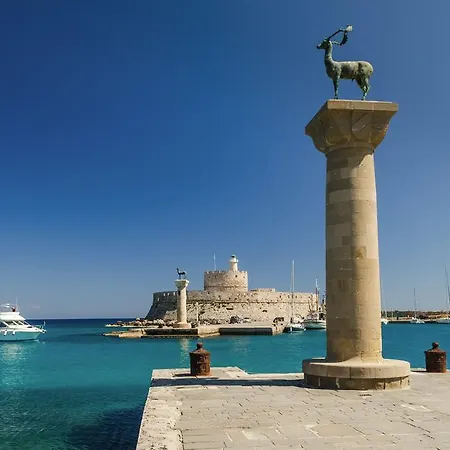 The Colourful Aria Of The Old Town Nyaraló Rhodes City